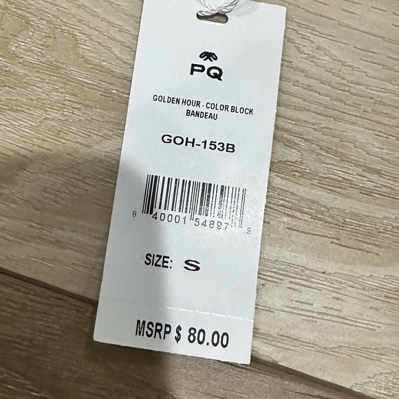 🆕 PQ GOLDEN HOUR COLOR BLOCK BANDEAU - Picture 5 of 7